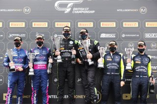 Ian Loggie / Yelmer Buurman - RAM Racing Mercedes-AMG GT3 Richard Neary / Sam Neary - Team ABBA Racing Mercedes-AMG GT3 Andrew Howard / Jonny Adam - Aston Martin Racing Aston Martin Vantage AMR GT3
 | JEP