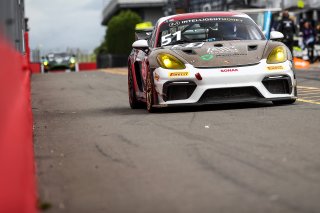 Ross Wylie / Matthew Graham - Valluga Racing Porsche 718 Cayman GT4 RS CS
 | British GT/JEP