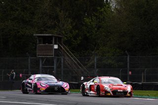 Shaun Balfe / Adam Carroll - Balfe Motorsport Audi R8 LMS Evo II GT3 and Ian Loggie / Jules Gounon - RAM Racing Mercedes-AMG GT3 
 | SRO Motorsports Group