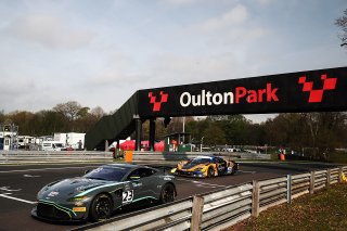 Josh Miller / Jamie Day - R Racing Aston Martin Vantage AMR GT4 
 | JEP