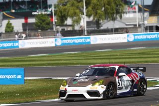 Ross Wylie / Matthew Graham - Valluga Racing Porsche 718 Cayman GT4 RS CS
 | British GT/JEP