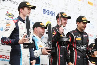 John Ferguson / Ulysse De Pauw - RAM Racing Mercedes-AMG GT3 and Alex Malykhin / James Dorlin - Redline Racing Lamborghini GT3 Evo
 | British GT/JEP