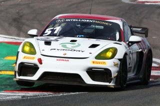 Ross Wylie / Matthew Graham - Valluga Racing Porsche 718 Cayman GT4 RS CS
 | British GT/JEP