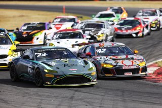 Race 2 Start GT4 - Josh Miller / Jamie Day - R Racing Aston Martin Vantage AMR GT4
 | British GT/JEP