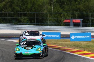 Kevin Tse / Antares Au - Herberth Motorsport Porsche 718 Cayman GT4 CS RS 
 | British GT/JEP