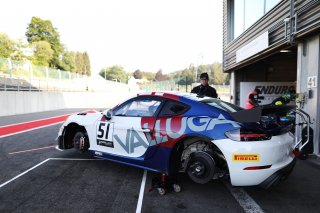 Lucky Khera / Benji Hetherington - Valluga Racing Porsche 718 Cayman GT4 RS CS 
 | British GT/JEP