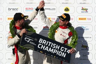 Richard Williams / Sennan Fielding - Steller Motorsport Audi R8 LMS GT4 and Tom Edgar / Jordan Collard - Toyota GAZOO Racing UK Toyota GR Supra GT4 
 | British GT/JEP