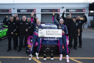RAM Racing Mercedes-AMG GT3 GT3 Team Champions, Ian Loggie / Jules Gounon - RAM Racing Mercedes-AMG GT3 GT3 Team Champions
 | British GT/JEP