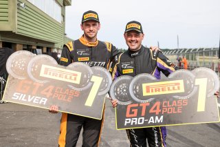 Stuart Middleton - Raceway Motorsport Ginetta G56 GT4 and Michael Crees - Raceway Motorsport Ginetta G56 GT4 
 | British GT/JEP