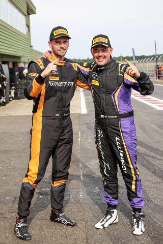 Stuart Middleton - Raceway Motorsport Ginetta G56 GT4 and Michael Crees - Raceway Motorsport Ginetta G56 GT4 
 | British GT/JEP