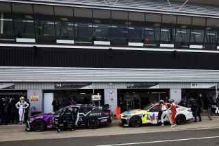 Michael Johnston / Chris Salkeld - Century Motorsport BMW M4 GT4 and Carl Cavers / Lewis Plato - Century Motorsport BMW M4 GT4 
 | British GT/JEP