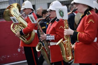 A marching band on the grid
 | British GT/JEP