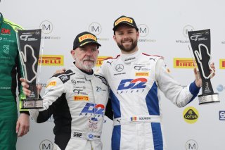 Podium of Ian Loggie / Jules Gounon - 2Seas Motorsport Mercedes-AMG GT3
 | British GT/JEP