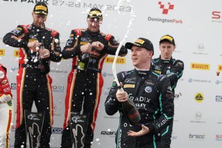 Podium of Chris Salkeld - Century Motorsport BMW M4 GT4
 | British GT/JEP