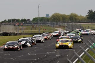 Start of Intelligent Money British GT Championship Race at Donington
 | British GT/JEP