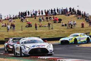 Ian Loggie / Jules Gounon - 2Seas Motorsport Mercedes-AMG GT3 and James Cottingham / Jonny Adam - 2Seas Motorsport Mercedes-AMG GT3 
 | British GT/JEP