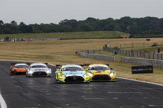 John Ferguson / Raffaele Marciello - RAM Racing Mercedes-AMG GT3 and James Cottingham / Jonny Adam - 2Seas Motorsport Mercedes-AMG GT3 
 | British GT/JEP