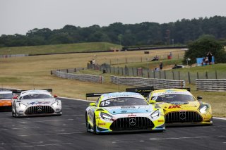 John Ferguson / Raffaele Marciello - RAM Racing Mercedes-AMG GT3 and James Cottingham / Jonny Adam - 2Seas Motorsport Mercedes-AMG GT3 
 | British GT/JEP