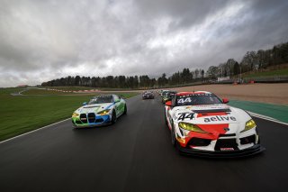 #71 Ravi Ramyead / Charlie Robertson - Century Motorsport BMW M4 GT4 #44 Kavi Jundu / Dan Vaughan - Toyota Gazoo Racing UK Toyota GR Supra GT4 
 | British GT/JEP
