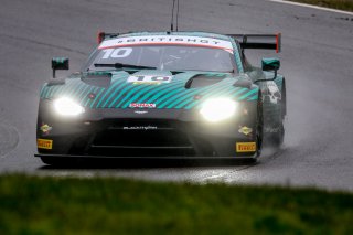 #10 Matt Topham / Josh Rowledge  Blackthorn Aston Martin Vantage AMR GT3 Evo
 | JEP / SRO