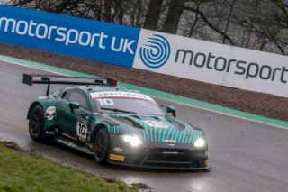 #10 Matt Topham / Josh Rowledge  Blackthorn Aston Martin Vantage AMR GT3 Evo
 | JEP / SRO