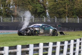 #10 Matt Topham / Josh Rowledge  Blackthorn Aston Martin Vantage AMR GT3 Evo
 | SRO / JEP