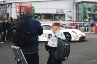 Fans in the British GT Paddock
 | JEP