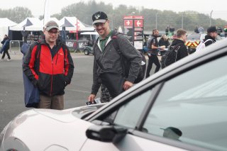 Fans at the British GT Supercar Display
 | JEP