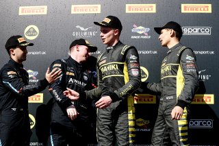 #14 - Branden Templeton / Chris Salkeld - Century Motorsport BMW M4 GT4, #84 - Aiden Neate / Josh Miller - Mahiki Racing Lotus Emira GT4
 | SRO / JEP