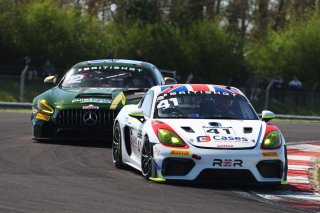 #41 - Jamie Orton / Will Burns - Rob Boston Racing Porsche 718 Cayman GT4 RS CS
 | SRO / JEP