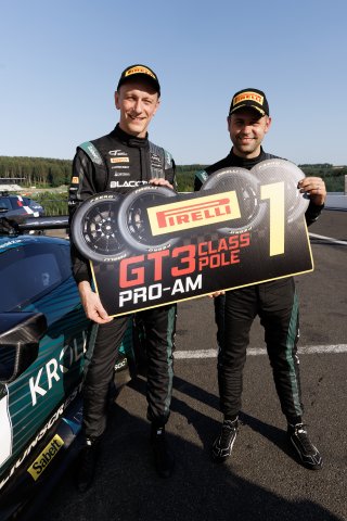 #7 - Giacomo Petrobelli / Jonathan Adam - Blackthorn Aston Martin Vantage AMR GT3 Evo
 | SRO / JEP