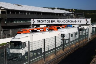 Teams arrive at Spa-Francorchamps
 | SRO / JEP