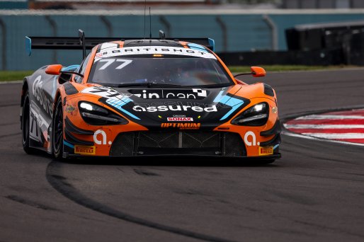 #77 - Morgan Tillbrook / Marvin Kirchhofer - Optimum Motorsport McLaren 720S GT3 Evo-
 | SRO / JEP