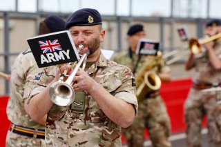 Army band perform before the start of the race
 | SRO / JEP