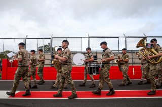 Army band perform before the start of the race
 | JEP