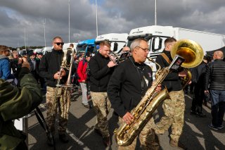Army band perform before the start of the race
 | David Lord Photography