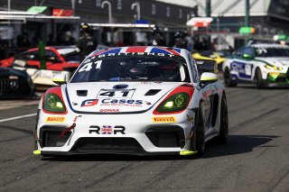 #41 - Jamie Orton / Will Burns - Rob Boston Racing Porsche 718 Cayman GT4 RS CS
 | SRO / JEP