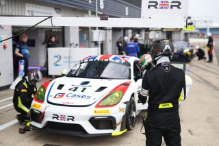 #41 - Jamie Orton / Will Burns - Rob Boston Racing Porsche 718 Cayman GT4 RS CS
 | SRO / JEP