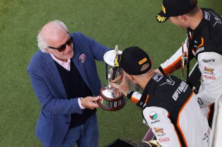 David Richards on the podium | SRO / JEP