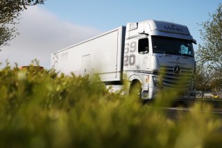 British GT Trucks arriving at Silverstone
 | JEP \ SRO