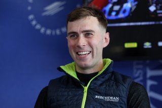 #7 - Ross Gunn - Beechdean Motorsport - Aston Martin Vantage AMR GT3 Evo in the British GT Press Conference
 | SRO / JEP