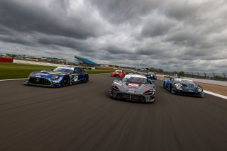 #15 - Kenzie Beecroft / Aaron Walker - 2 Seas Motorsport - Mercedes-AMG GT3 Evo, #69 - Steven Lake / Josh Rowledge - Mahiki Racing - McLaren 720S GT3 Evo, #78 - Jarrod Waberski - Barwell Motorsport - Lamborghini Huracan GT3 Evo2
 | SRO / JEP