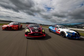 #91 - Darren Leung / Dan Harper - Paradine Motorsport - BMW M4 GT4 Evo, #40 - James Townsend / Joe Wheeler - Townsend Racing powered by Fox Motorsport - Aston Martin Vantage AMR GT4 Evo, #61 - Ernie Graham / Colin Turkington - WSR FlexiFly - BMW M4 GT4 Ev | SRO / JEP